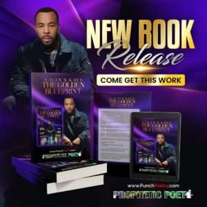 A Kave Man The Golden Blueprint by The Prophetic Poet – a powerful Christian poetry and purpose book guiding readers through faith, growth, and transformation.