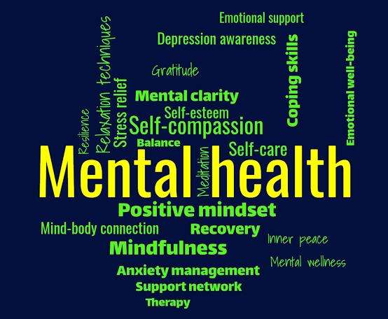 Public poetry display promoting mental health awareness