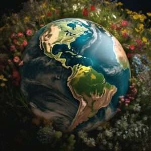 A journal open with handwritten verses showing the healing power of poetry