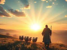 Spiritual poetry about faith and trust bringing peace and connection to God.