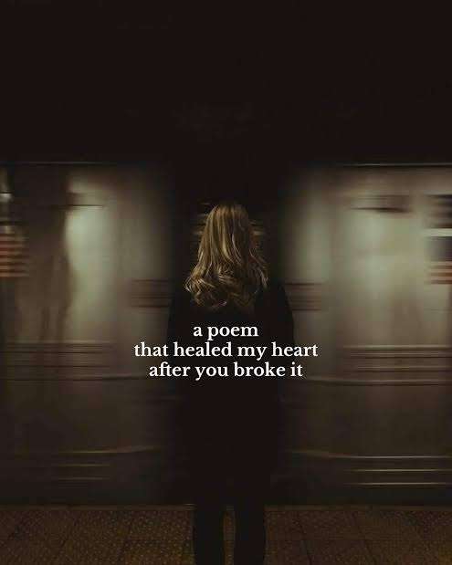 Healing after heartbreak poetry book open with pen and paper symbol of self-discovery